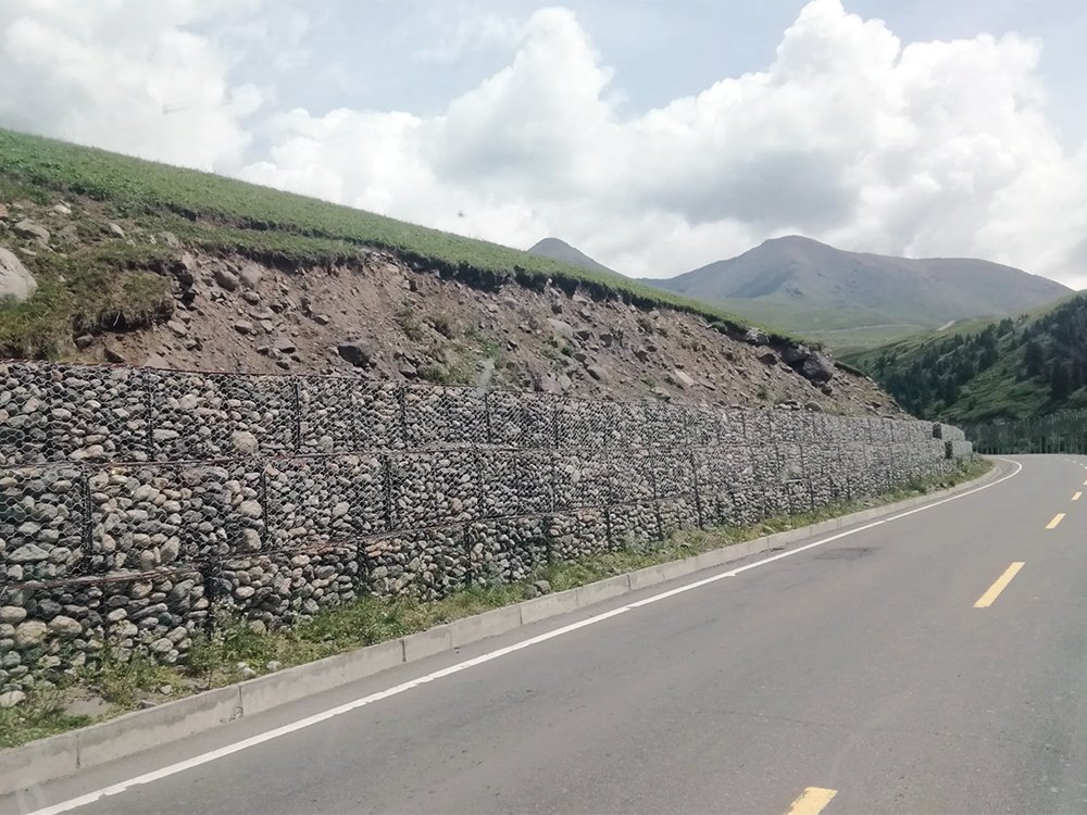 石籠網(wǎng)擋墻